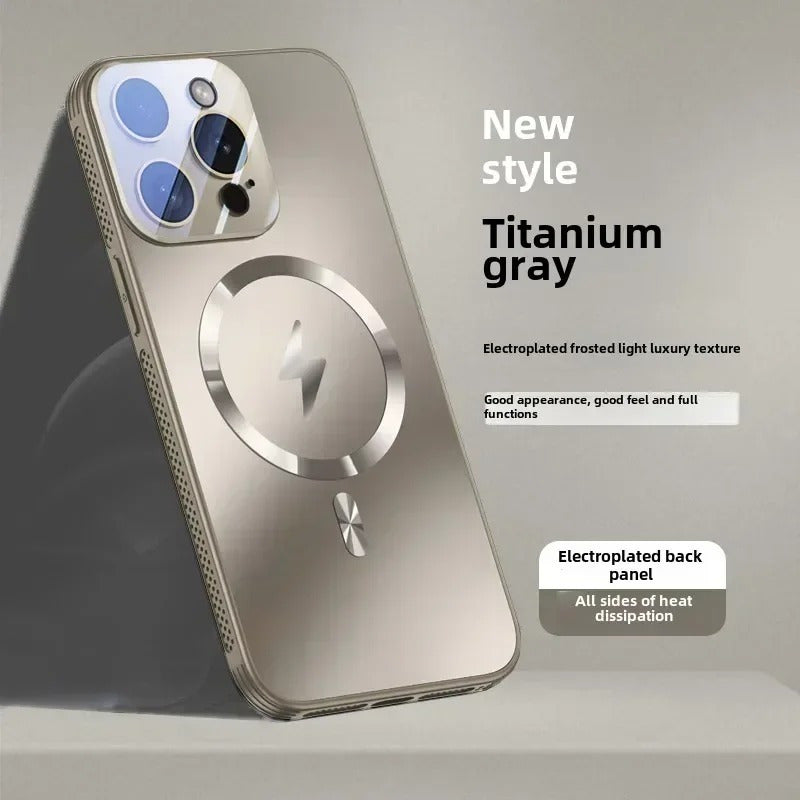 TitaniumGlow™ MagSafe Case For iPhone 16, 15 and 14 series