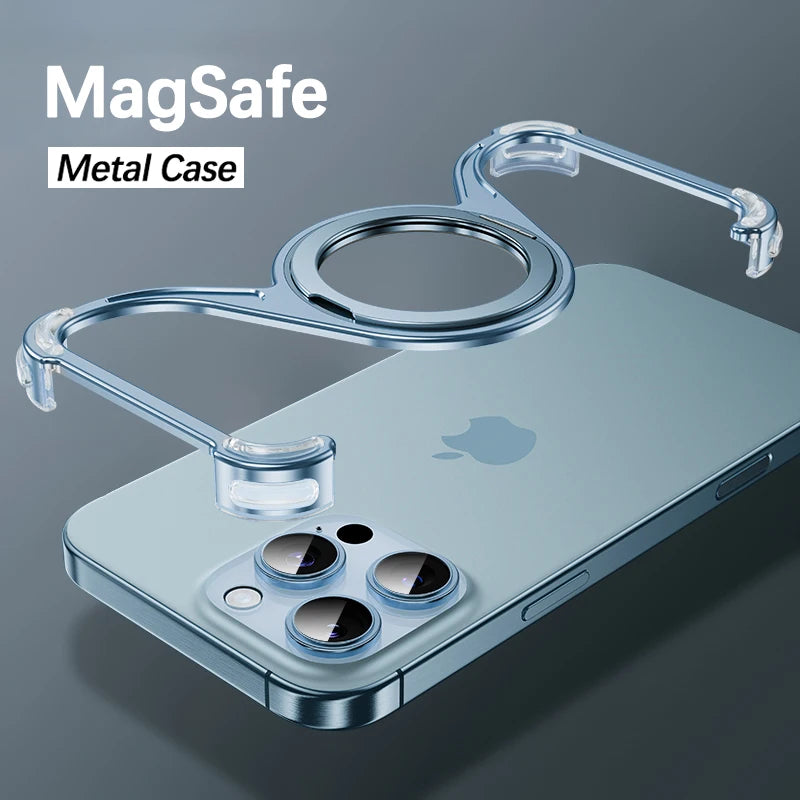 New 2025 Aluminum Magnetic Magsafe Wireless Cover
