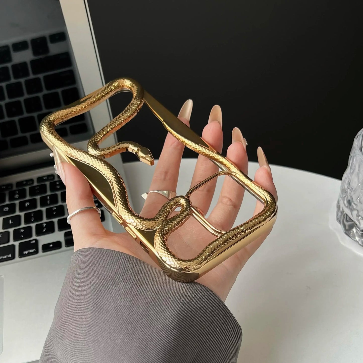 Plated Hollow Snake Cooling Cover