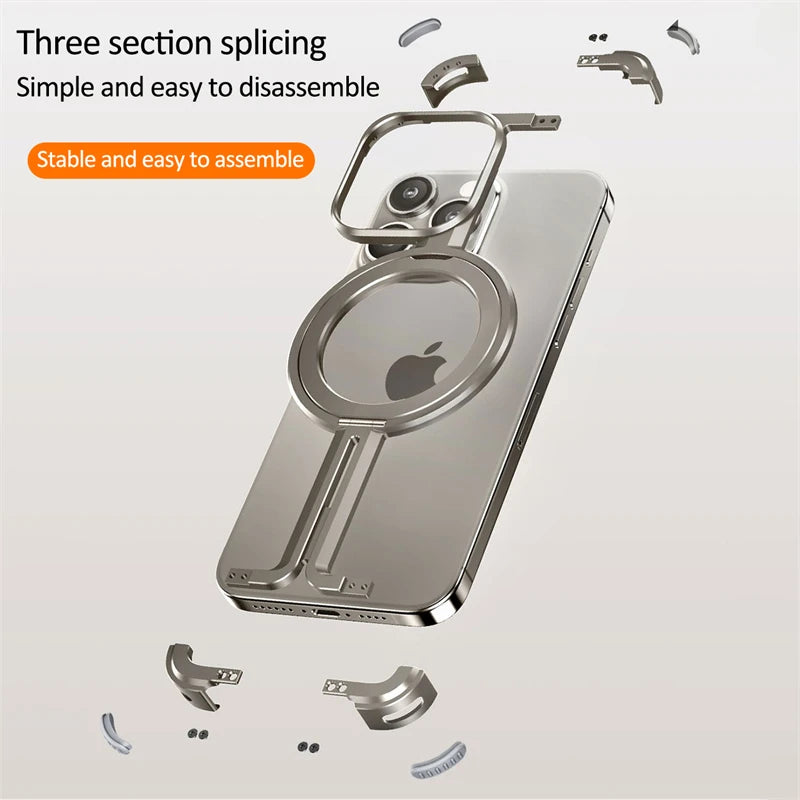 Luxury Metal Frameless Magsafe Aluminum Cover
