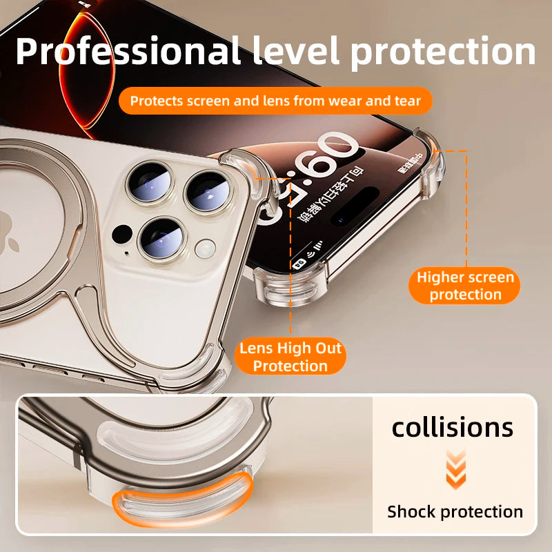 New 2025 Aluminum Magnetic Magsafe Wireless Cover