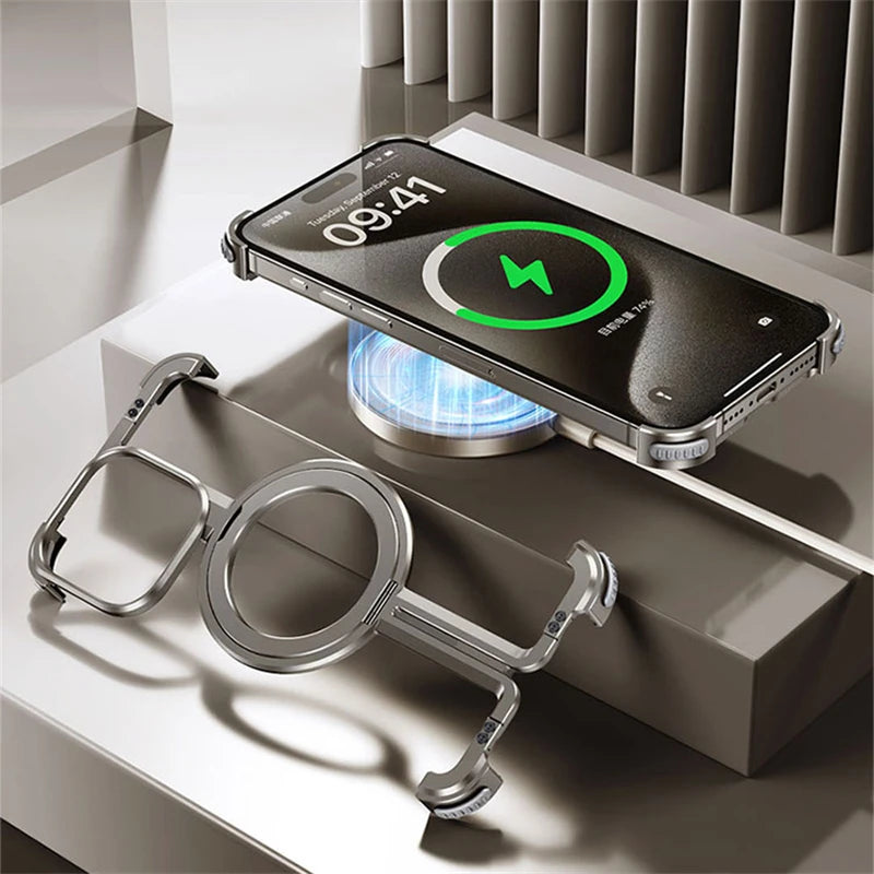 Luxury Metal Frameless Magsafe Aluminum Cover