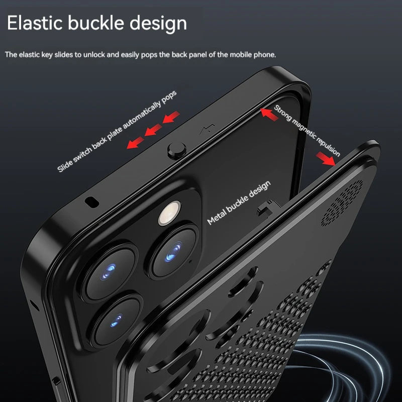 ThermaFlow™ Aero-Mesh Case for iPhone 16 / 15 / 14 Series