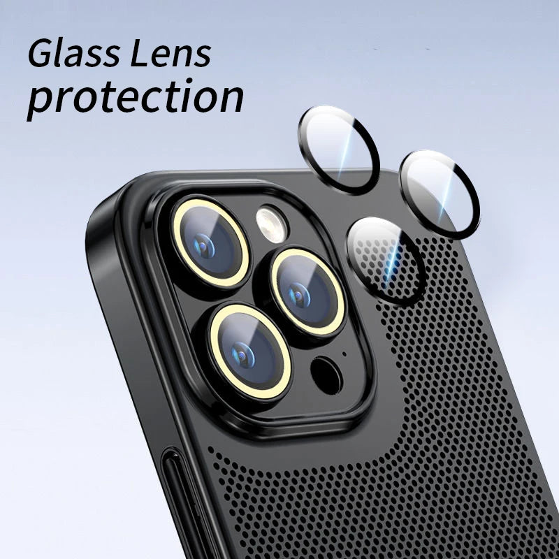 Luxury Heat Dissipation Electroplated Cover