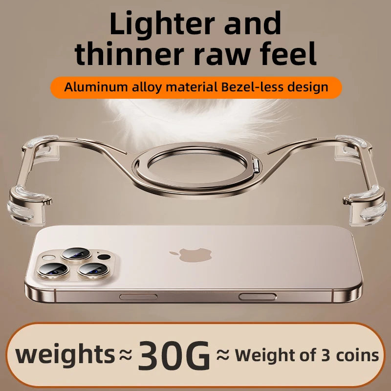 New 2025 Aluminum Magnetic Magsafe Wireless Cover