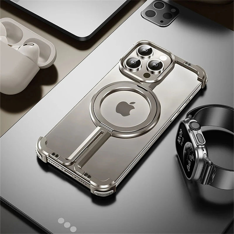 Luxury Metal Frameless Magsafe Aluminum Cover