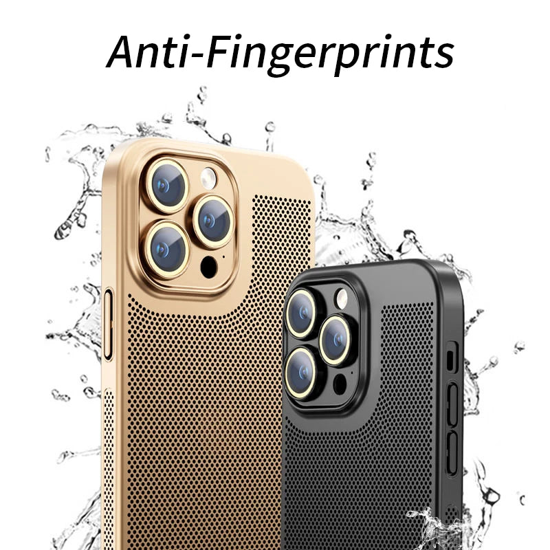 Luxury Heat Dissipation Electroplated Cover