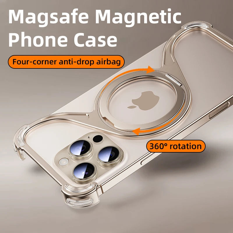New 2025 Aluminum Magnetic Magsafe Wireless Cover