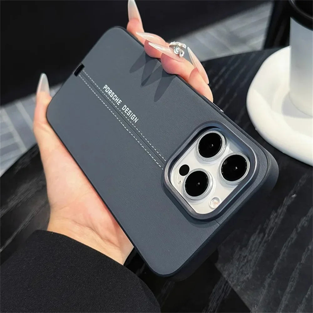 Porsche Design Premium Leather Magnetic Cover