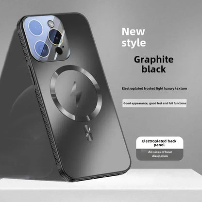 TitaniumGlow™ MagSafe Case For iPhone 16, 15 and 14 series