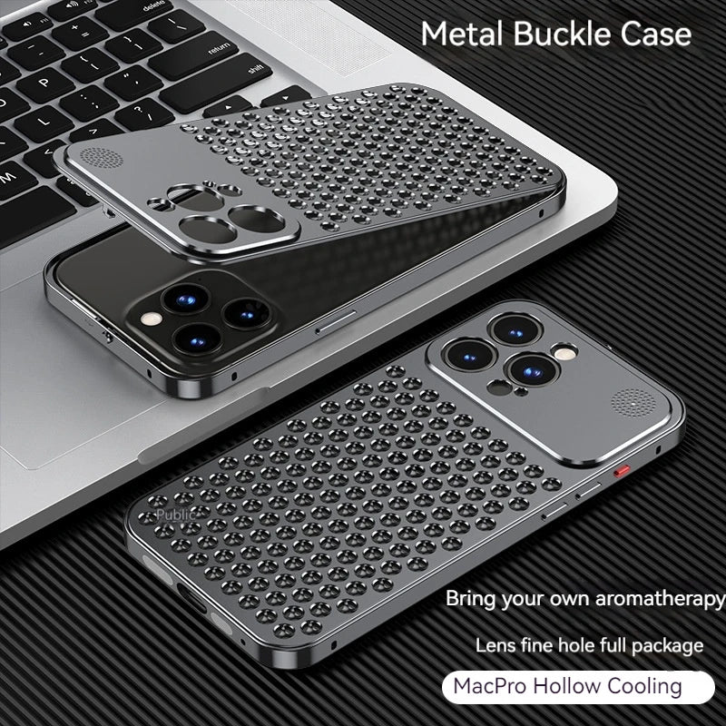 ThermaFlow™ Aero-Mesh Case for iPhone 16 / 15 / 14 Series