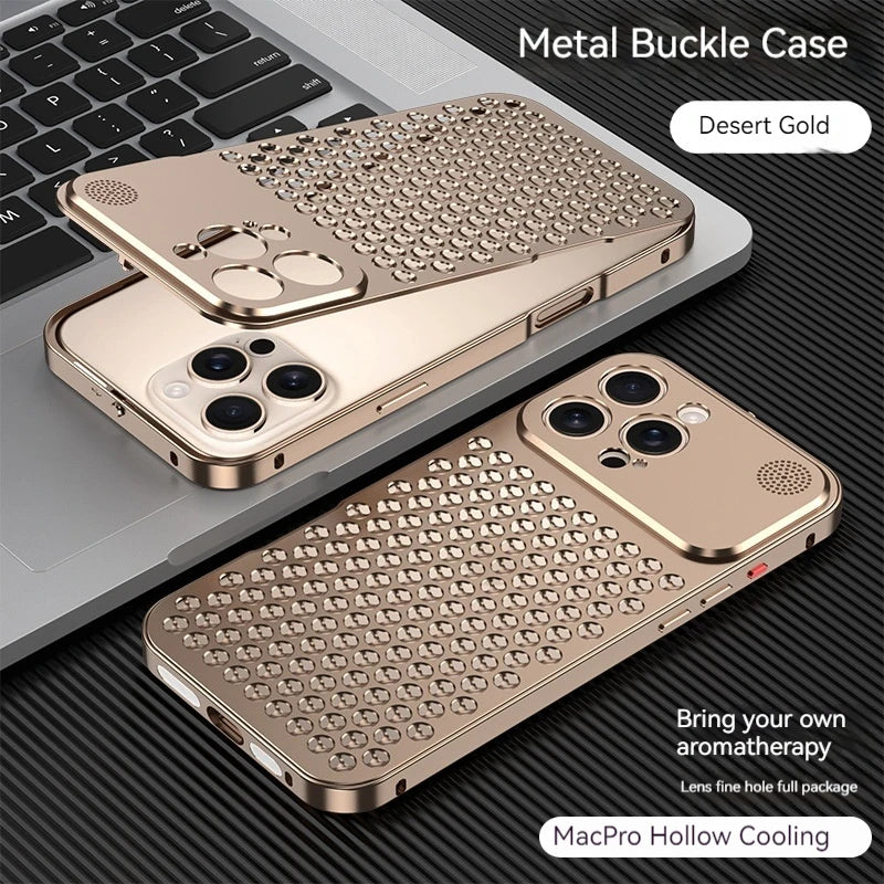 ThermaFlow™ Aero-Mesh Case for iPhone 16 / 15 / 14 Series