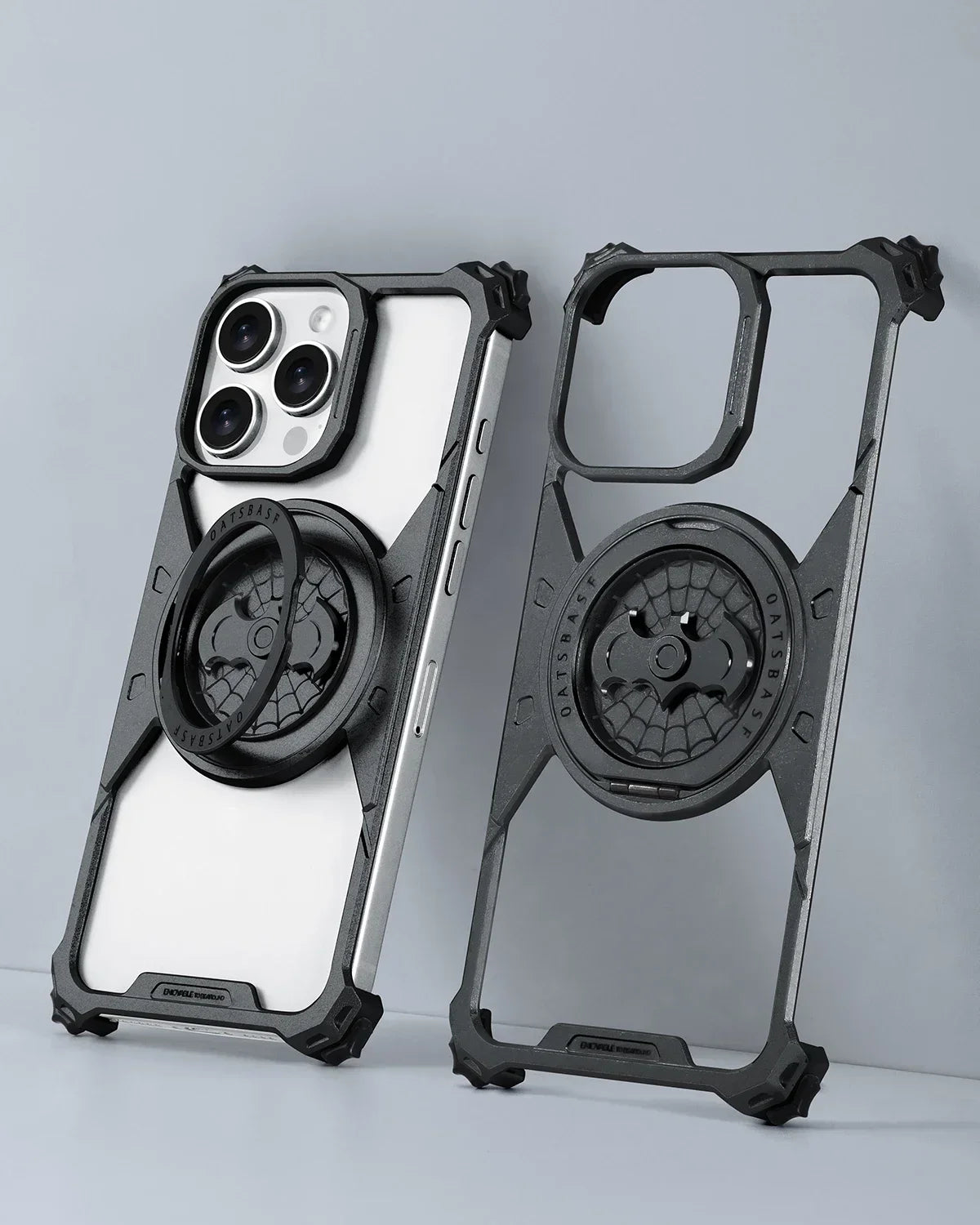 Ultra-Slim Frameless Metal Bumper Phone Cover