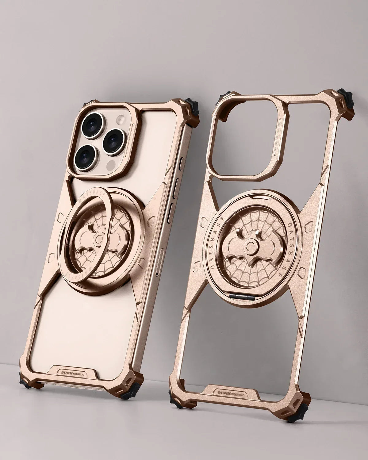 Ultra-Slim Frameless Metal Bumper Phone Cover