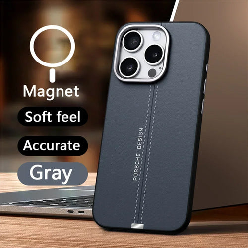 Porsche Design Premium Leather Magnetic Cover