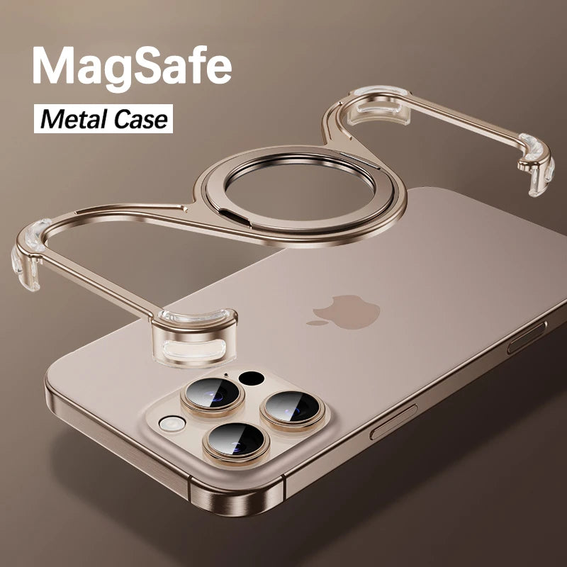 New 2025 Aluminum Magnetic Magsafe Wireless Cover