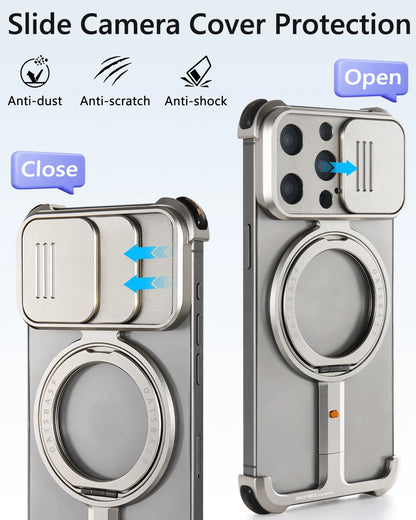 Originall 360° Rotation Magnetic Eary Frameless Cover