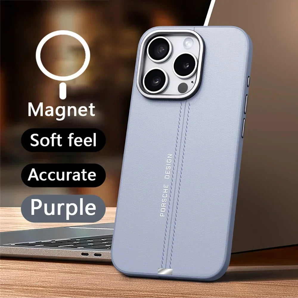 Porsche Design Premium Leather Magnetic Cover