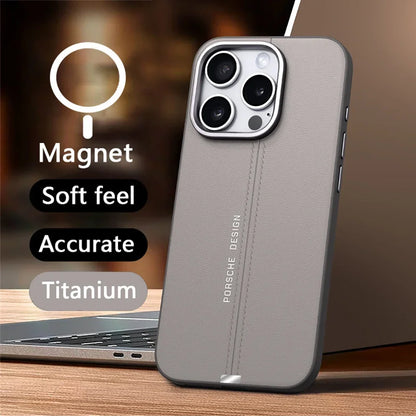 Porsche Design Premium Leather Magnetic Cover