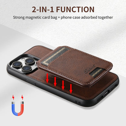 Luxury Magnetic Card Holder Leather Cover