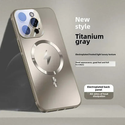 TitaniumGlow™ MagSafe Case For iPhone 16, 15 and 14 series